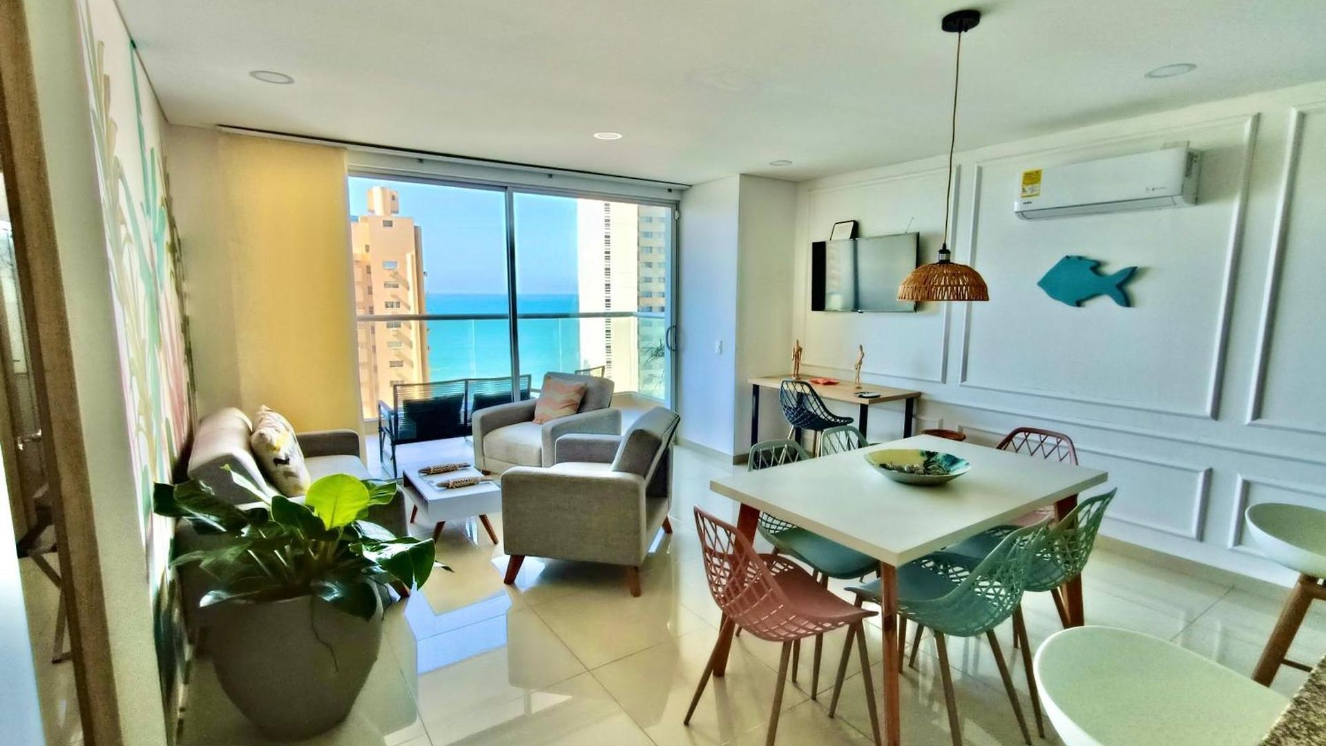 New With Great Sunsets Near Historic Center And Apartment Cartagena